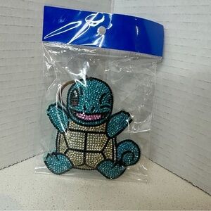 Pokémon Squirtle Rhinestone Keychain | Japan Exclusive | Preloved